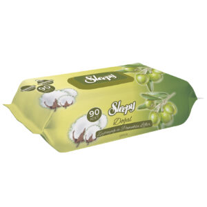 Sleepy Islak Havlu Zeytinyağlı 90Lı