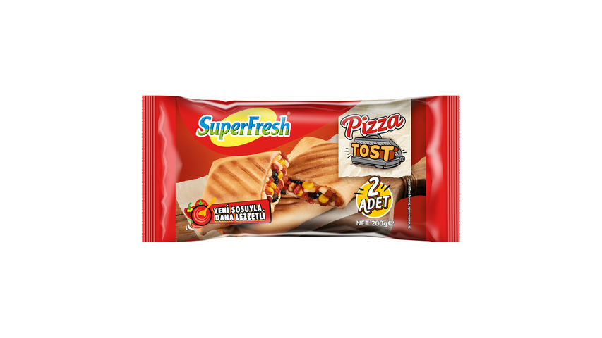 Süperfresh Pizza Tost 2 Ad.200 Gr