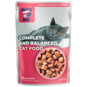 Misskis Yaş Mama Sığır Etli 100 Gr