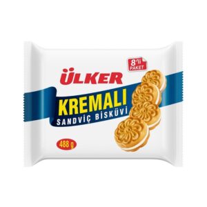 Ülker Kremalı Bisküvi 8Li 488 Gr