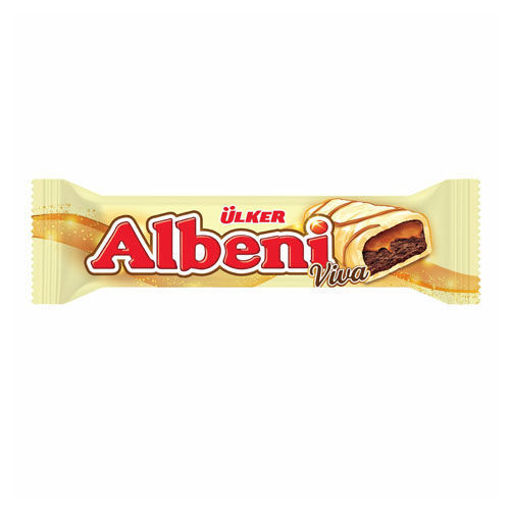 Ülker Albeni Beyaz Çikolata Kaplamalı Bar 36Gr