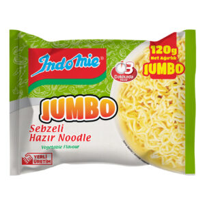 İndomie Jumbo Sebzeli Hazır Noodle 120Gr
