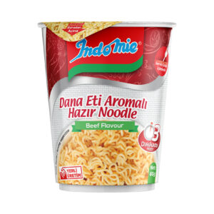 İndomie Dana Etli Hazır Bardak Noodle 60Gr