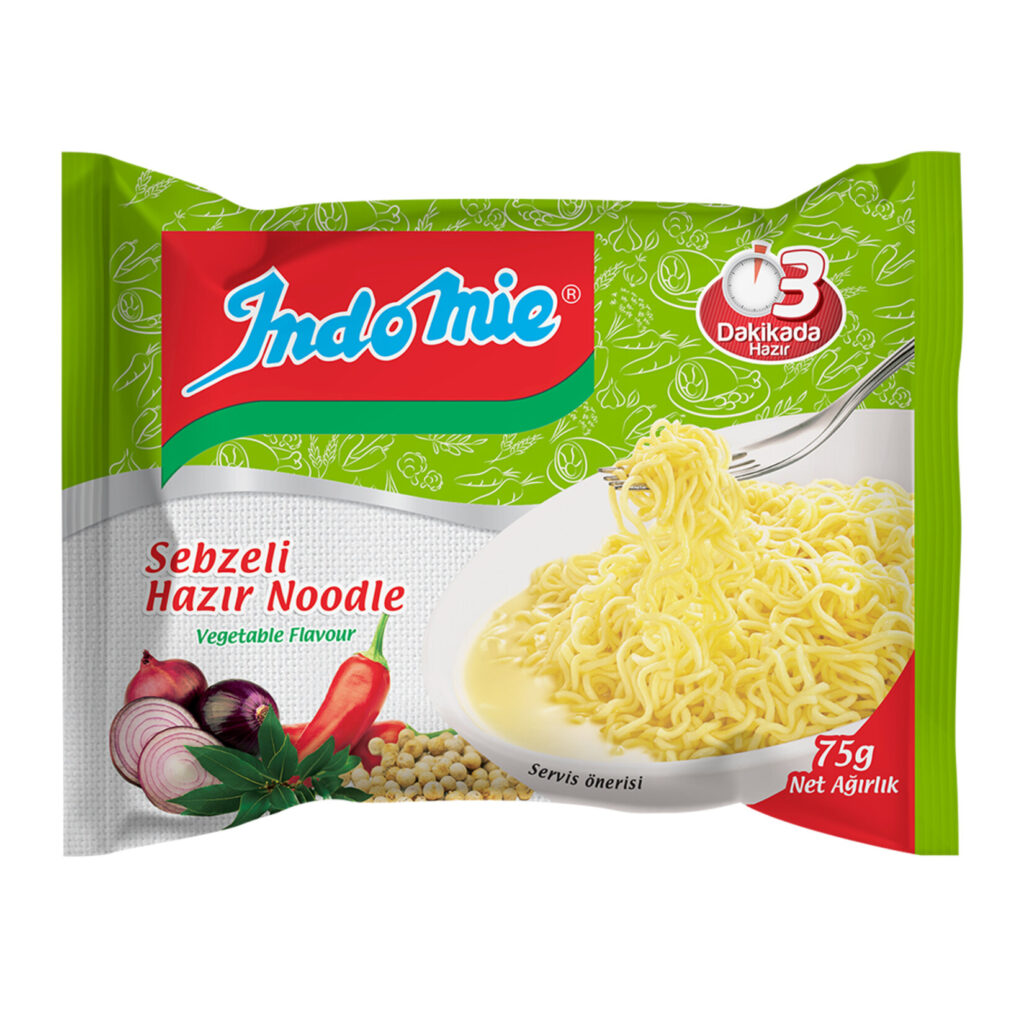 İndomie Sebzeli Hazır Noodle 75Gr