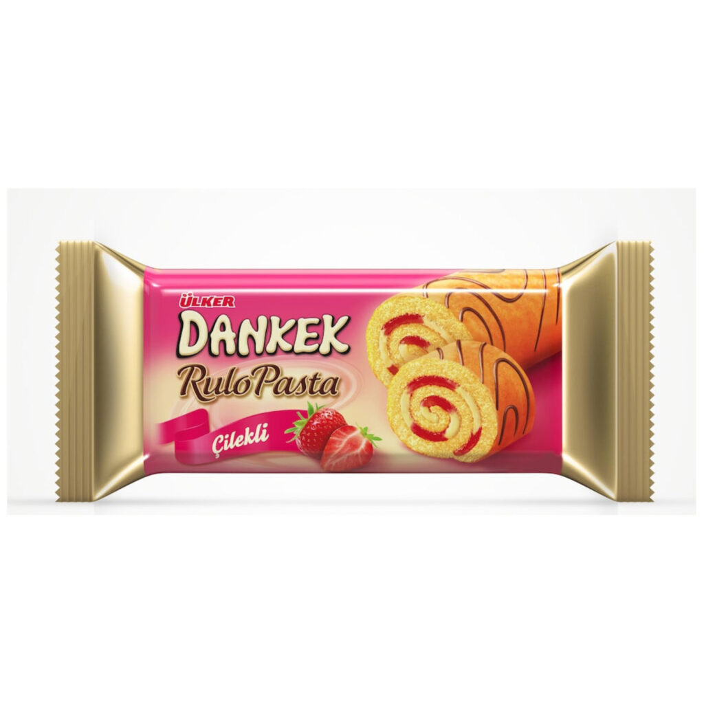 Ülker Dankek Çilekli Rulo Pasta 235Gr