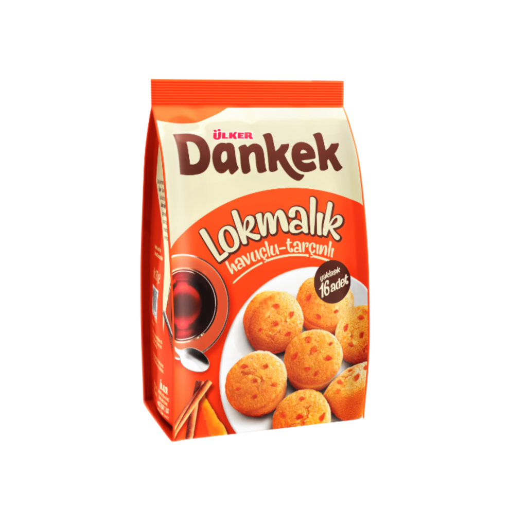 Ülker Dankek Lokmalık Havuçlu Tarçınlı Kek 160Gr