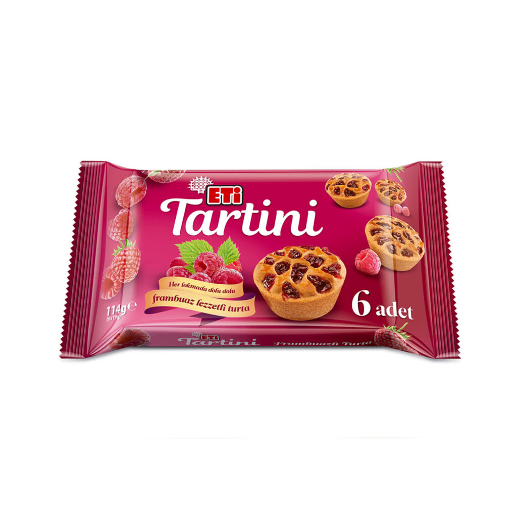Eti Tartini Frambuazlı 114Gr
