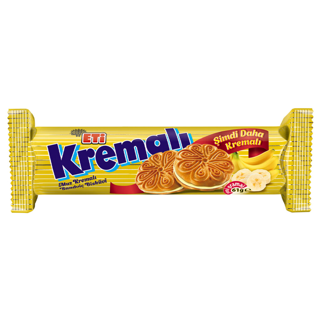 Eti Kremalı Muzlu 61Gr