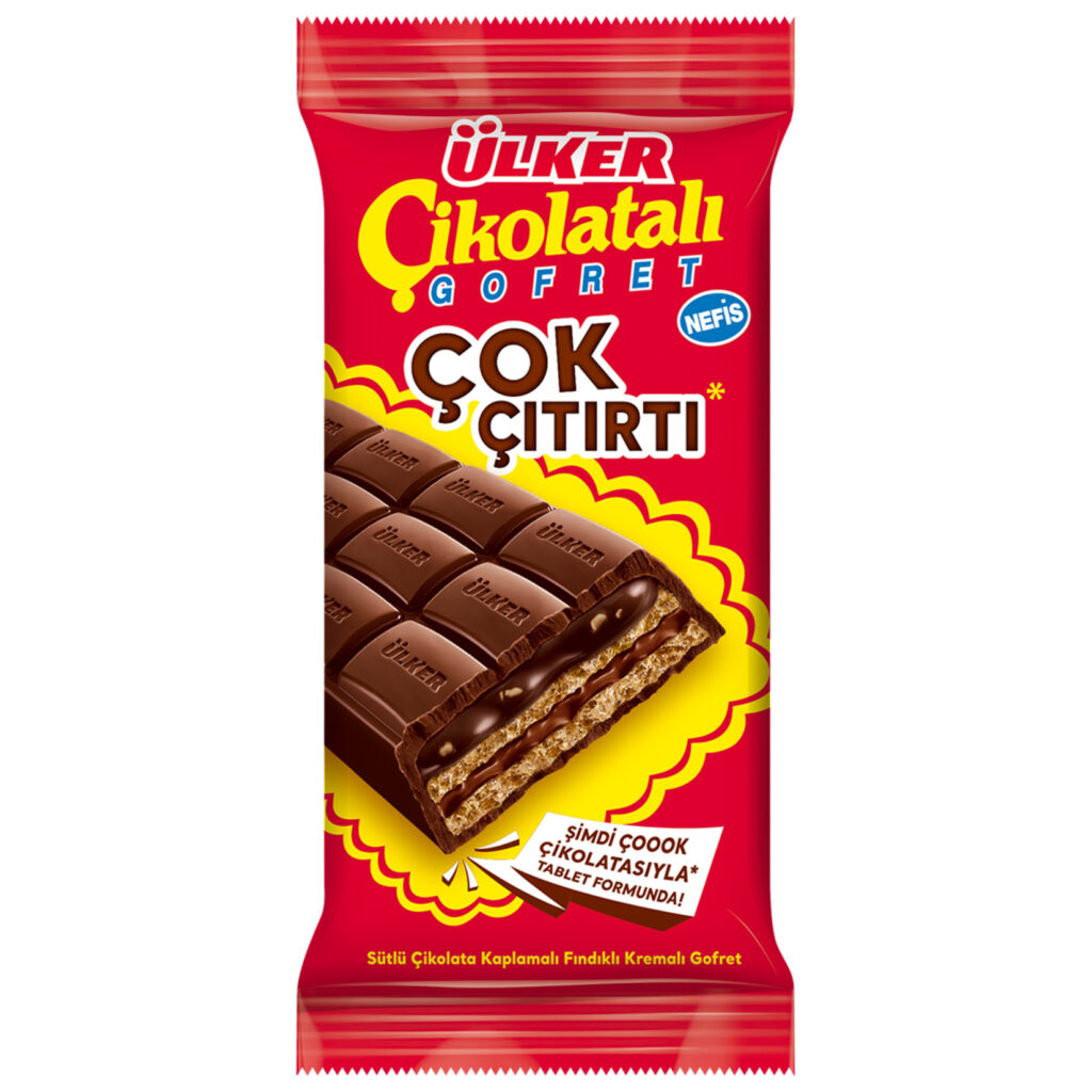 Ülker Çikolatalı Gofret Çok Çıtırtı 100Gr