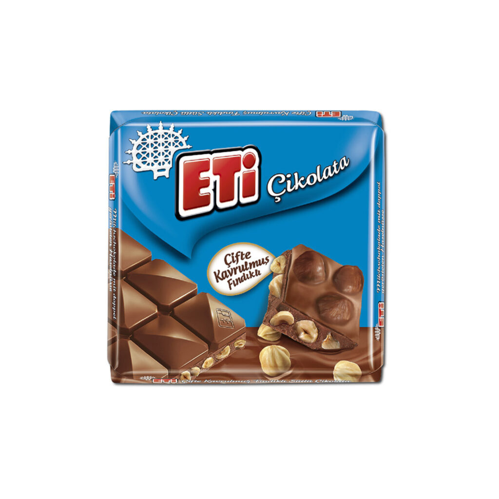 Eti Çikolata Fındıklı Kare 60Gr