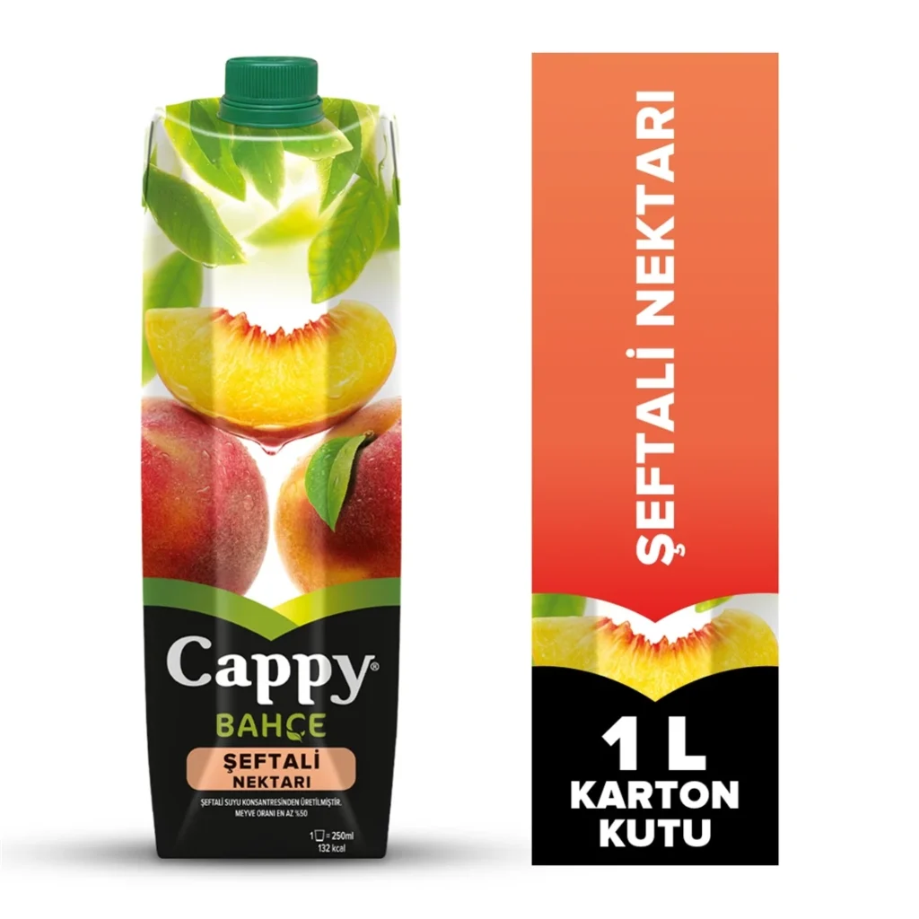 Cappy Şeftali 1 Lt