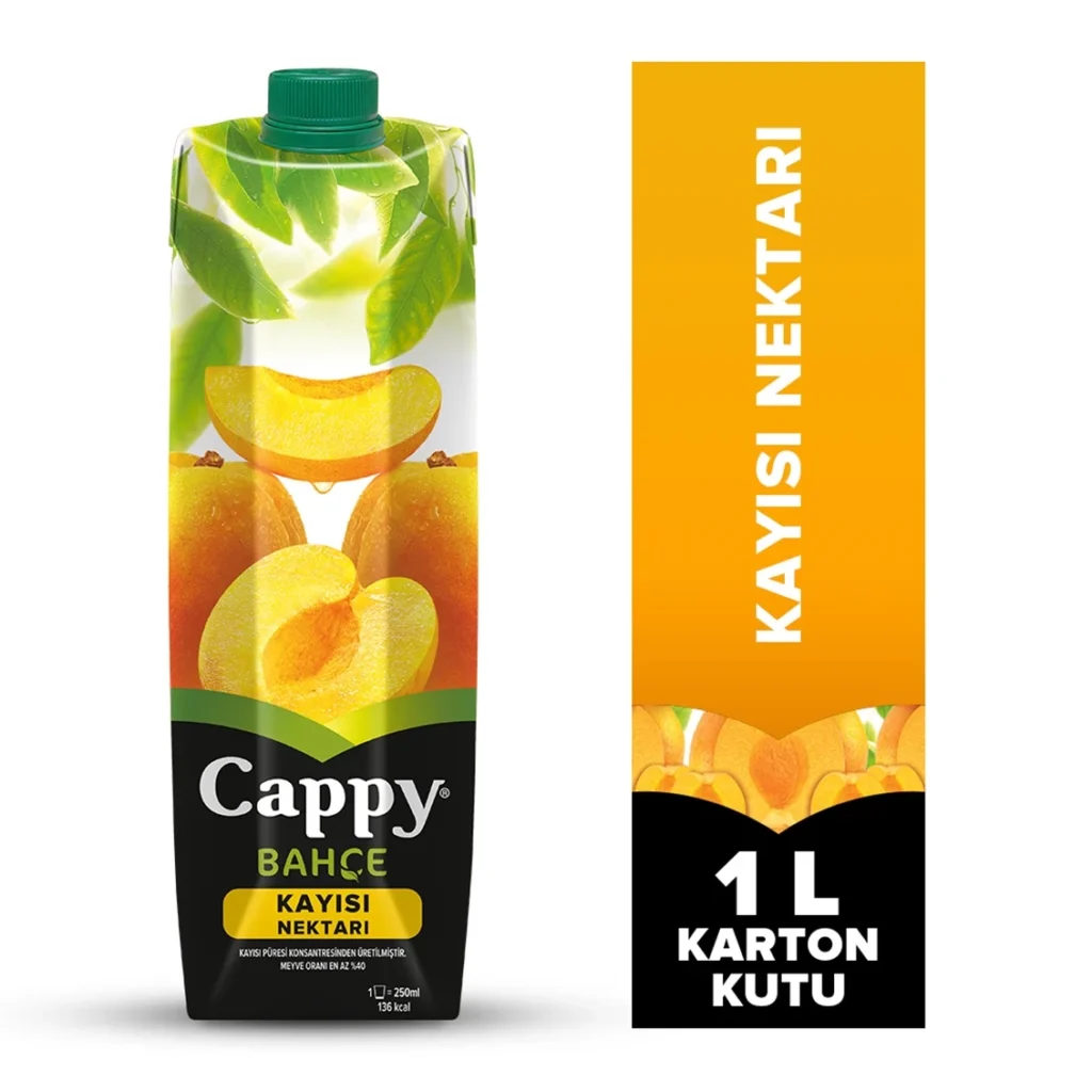 Cappy Kayısı 1 Lt