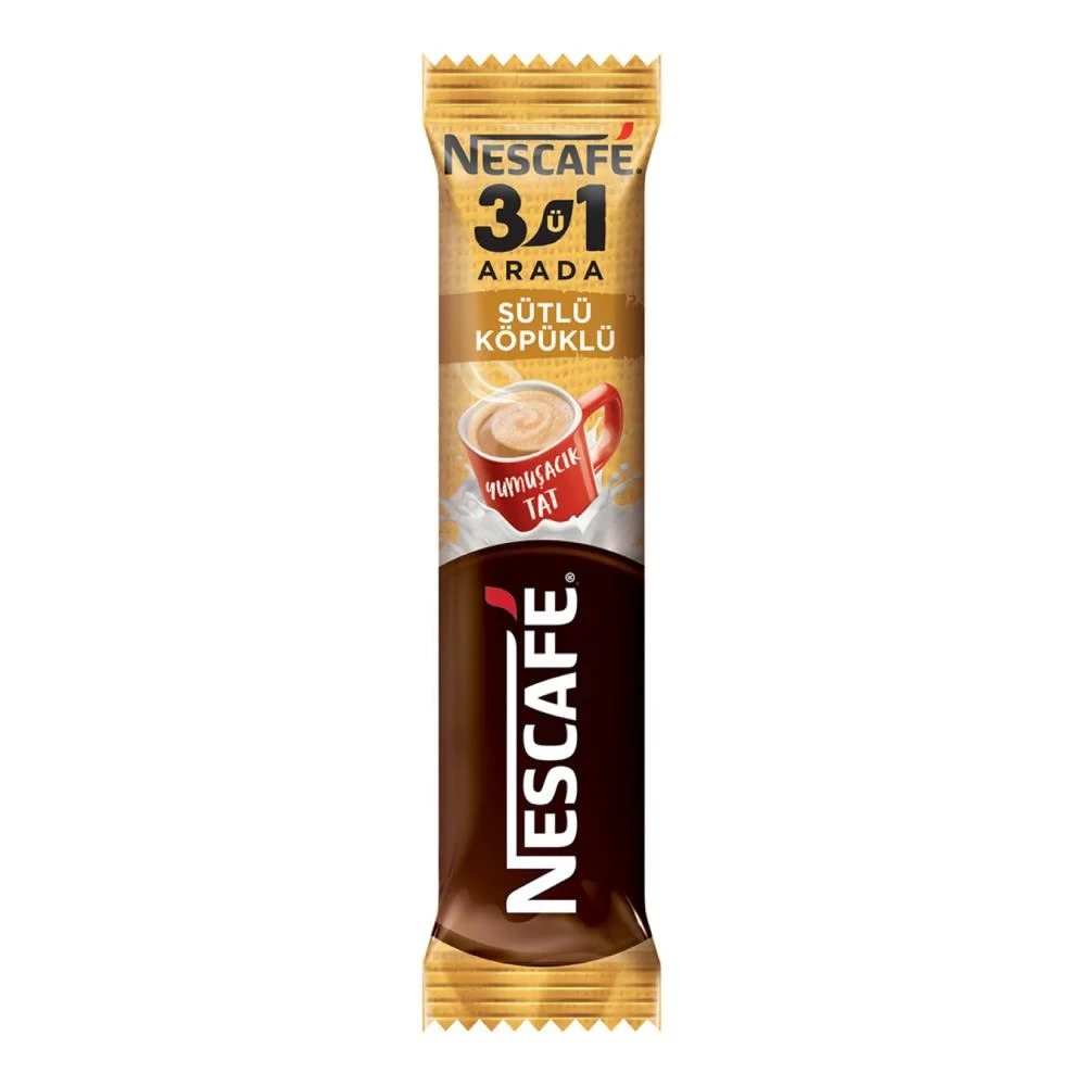 Nescafe 3iN1 Sütlü Köpüklü 17,4 Gr
