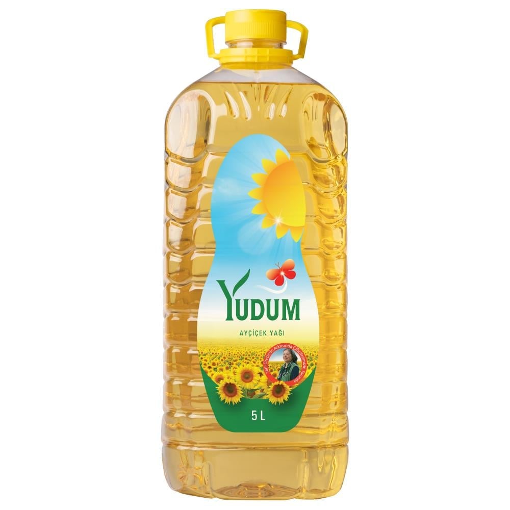 Yudum Ayçiçek Yağı 5 Lt Ped
