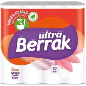 Berrak Ultra 2 Katlı Tuvalet Kağıdı Parfümlü 32Li