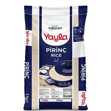 Yayla Pilavlık Pirinç Rice 5 Kg
