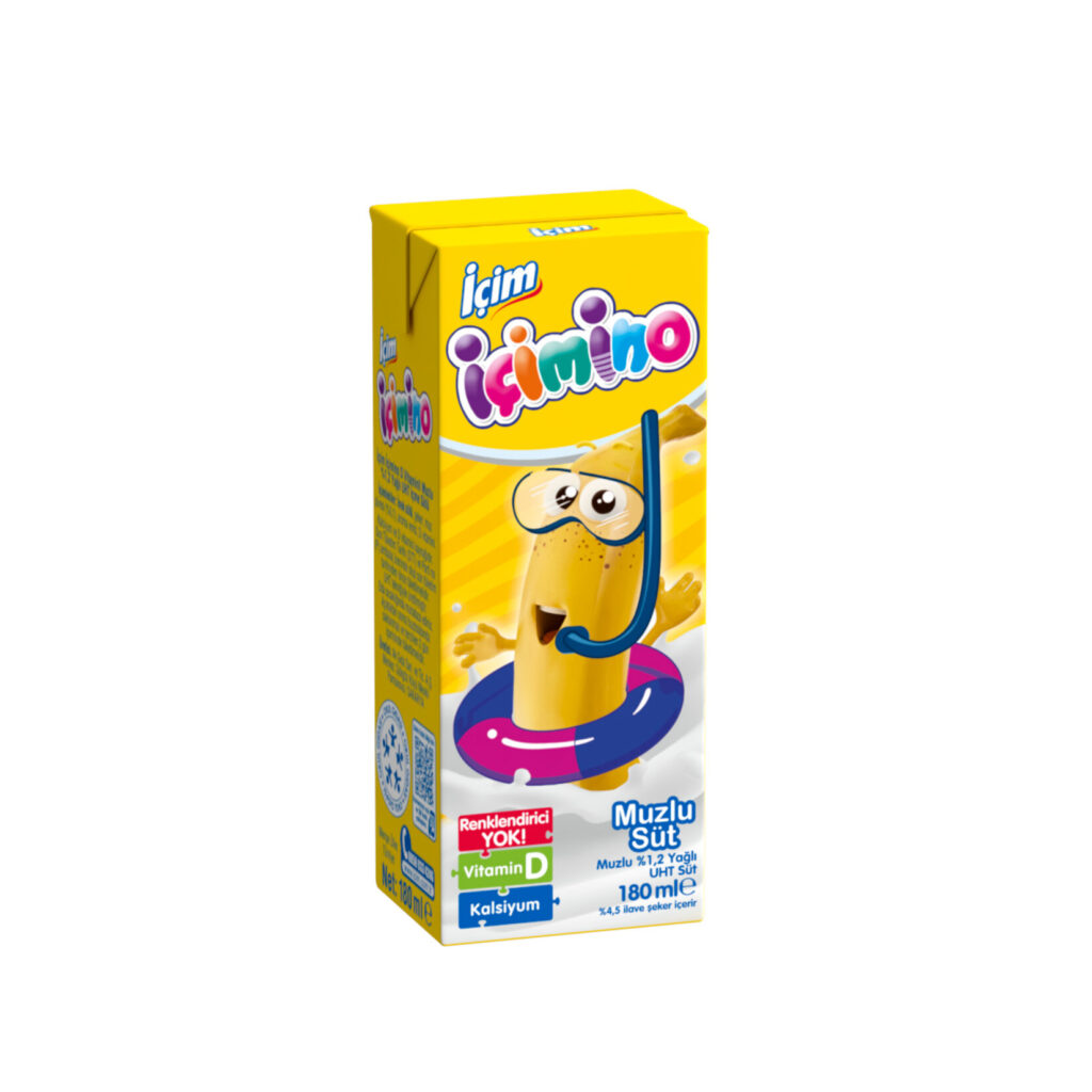 İçim Muzlu Süt 180 Ml