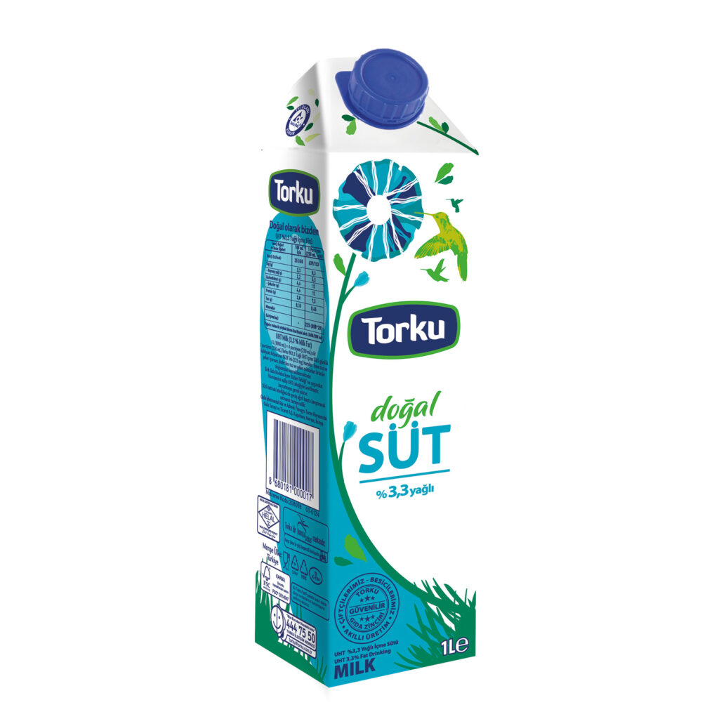 Torku Tam Yağlı Süt 1 Lt