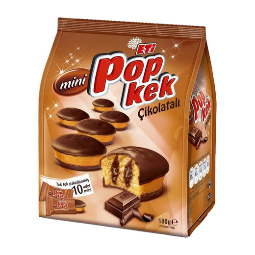 Eti Popkek Mini Kakaolu 180Gr