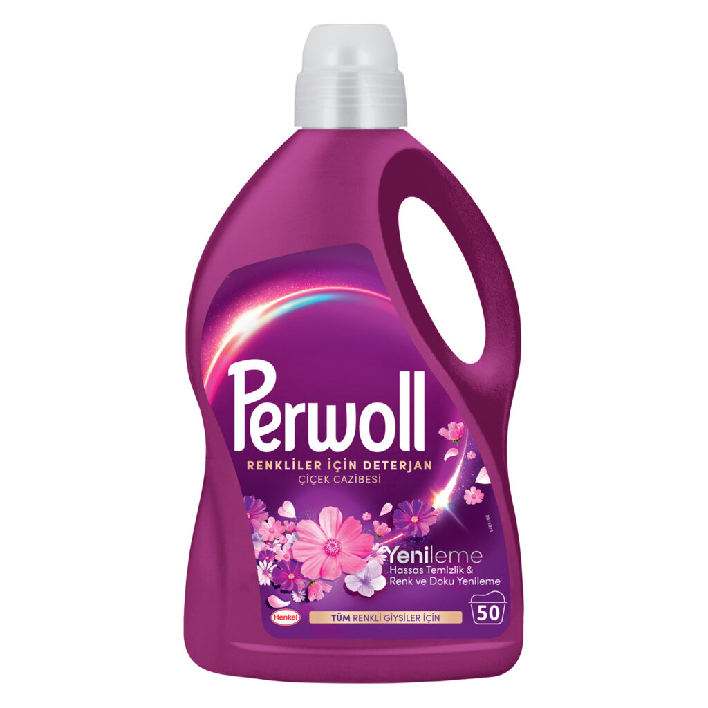 Perwol Sıvı Deterjan Renkli Çiçek Cazibesi 2,75 Ml