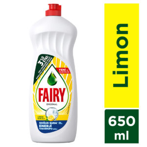 Fairy Bulaşık Deterjanı Limon 650 Ml