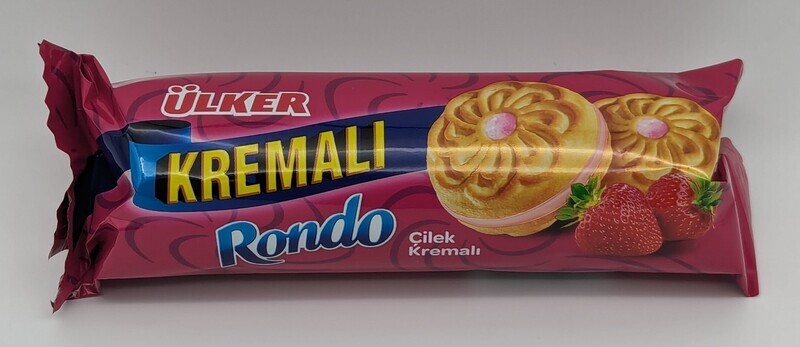 Ülker Kremalı Bisküvi Çilek 61Gr