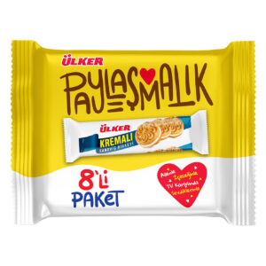 Ülker Kremalı Sandiviç Bisküvi 8Li 488Gr