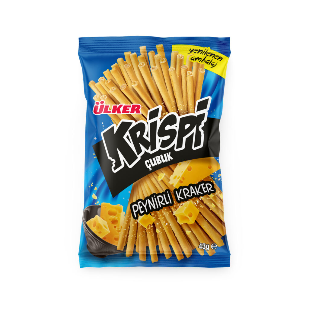 Ülker Krispi Çubuk Kraker Peynirli 43Gr