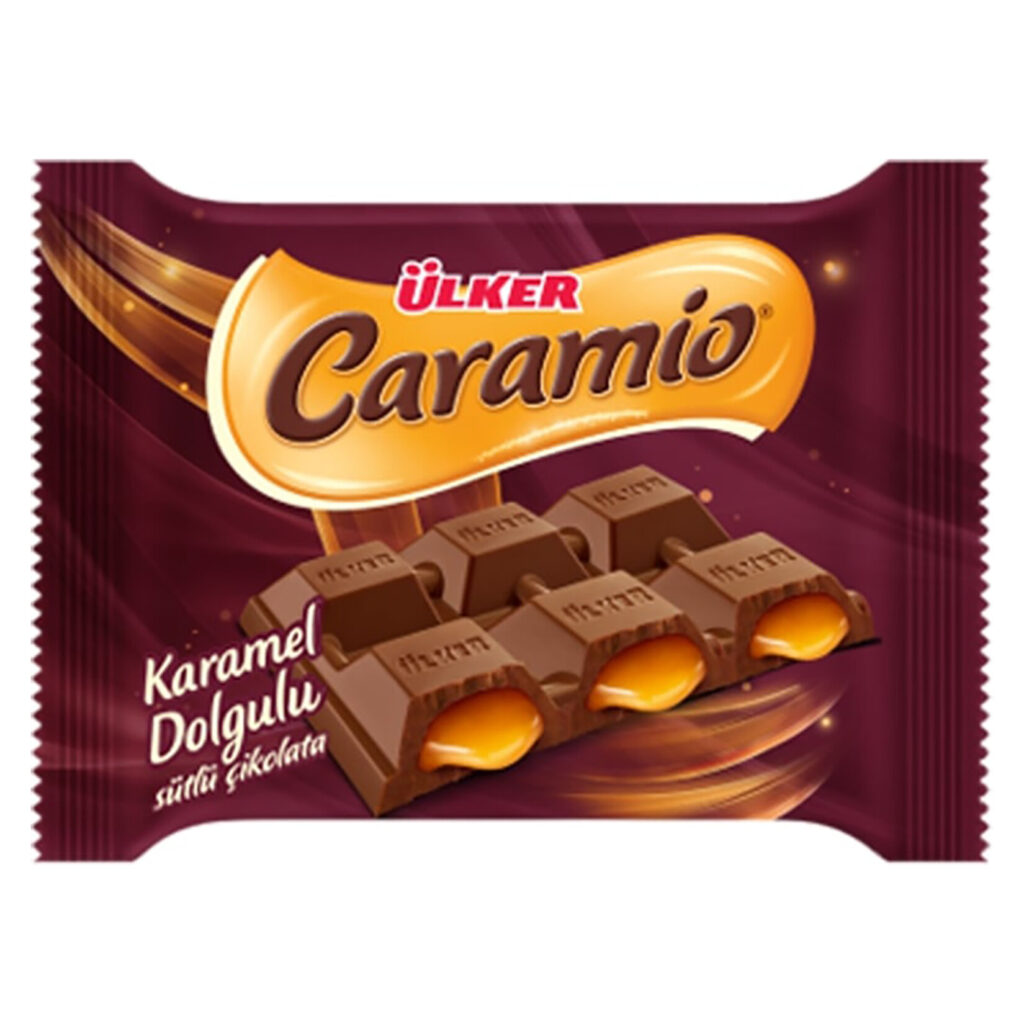 Ülker Caramio Kare Çikolata 55Gr