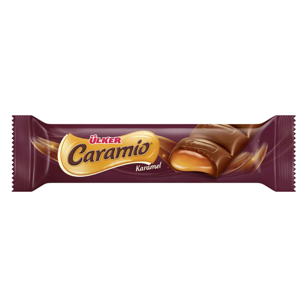 Ülker Caramio Karamelli Baton Çikolata 32Gr