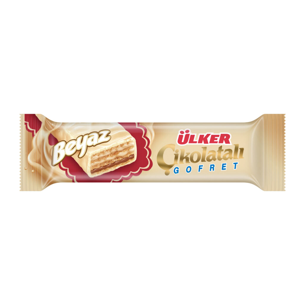 Ülker Beyaz Çikolatalı Gofret 35Gr