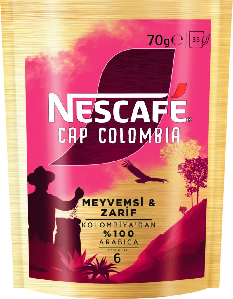 Nescafe Cap Colombıa Meyvemsi Zarif 70 Gr