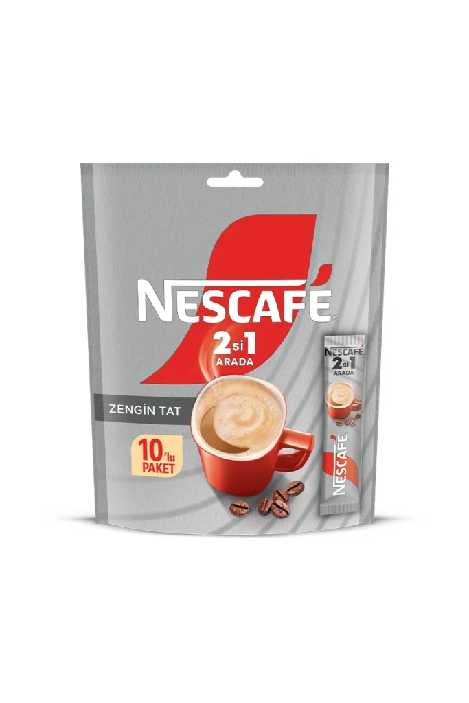 Nescafe 2in1 Şekersiz 10 Lu Paket