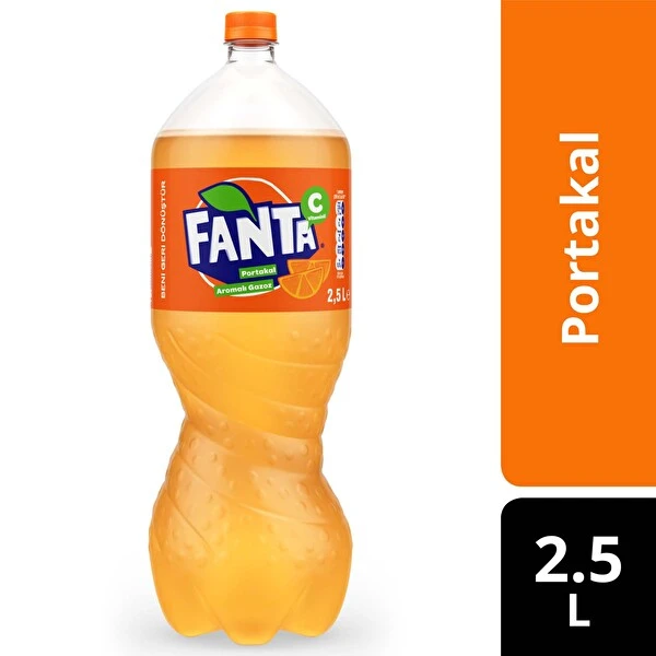 Fanta Portakal 2,5 Lt