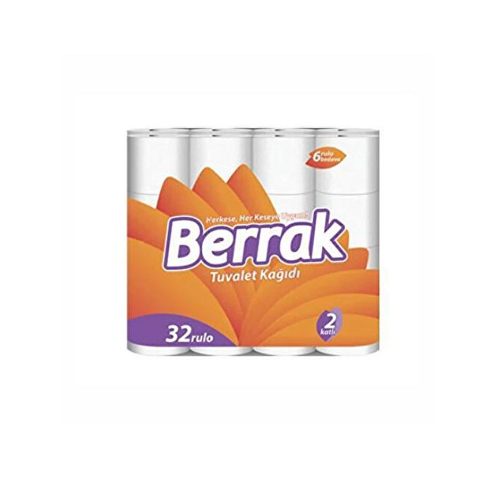 Berrak 2 Katlı Tuvalet Kağıdı 32Li