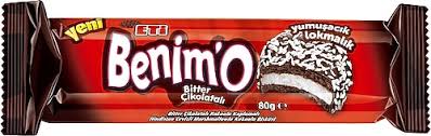 Eti Benimo Bitter Çikolatalı 80Gr