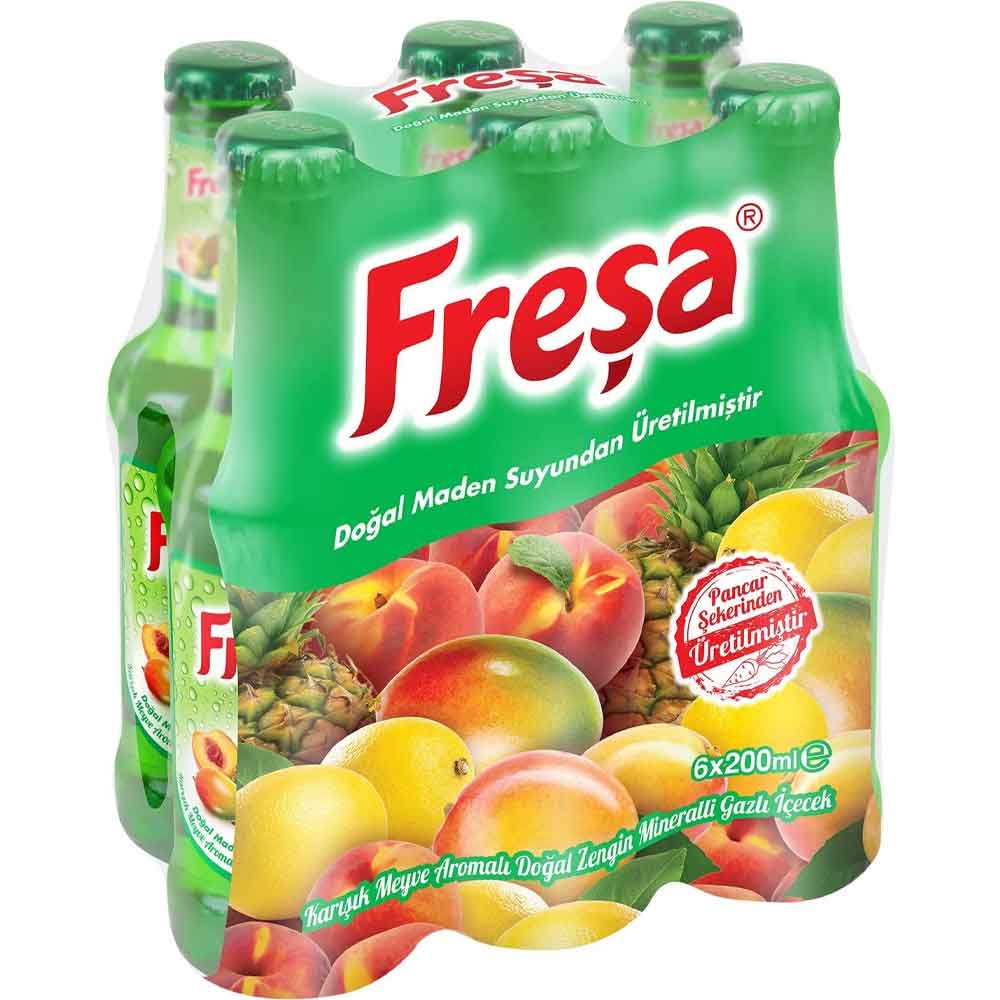 Freşa Meyveli Soda Karışık 6 Lı Pk.