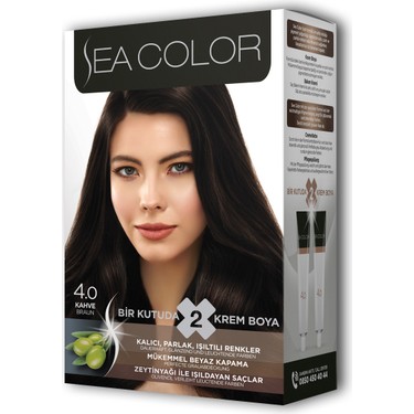 Sea Color Kit Kahve 4.0 2X50Ml