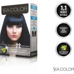 Sea Color Kit Mavi Siyah 1.1 2X50Ml