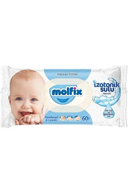 Molfix İzotonik Hassas Ciltler Islak Havlu 60 Lı