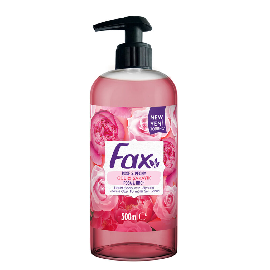 Fax Sıvı Sabun Gül Şakayık 500 Ml