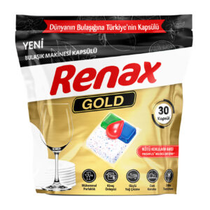 Renax Gold Bulaşık Kapsülü 30Adet