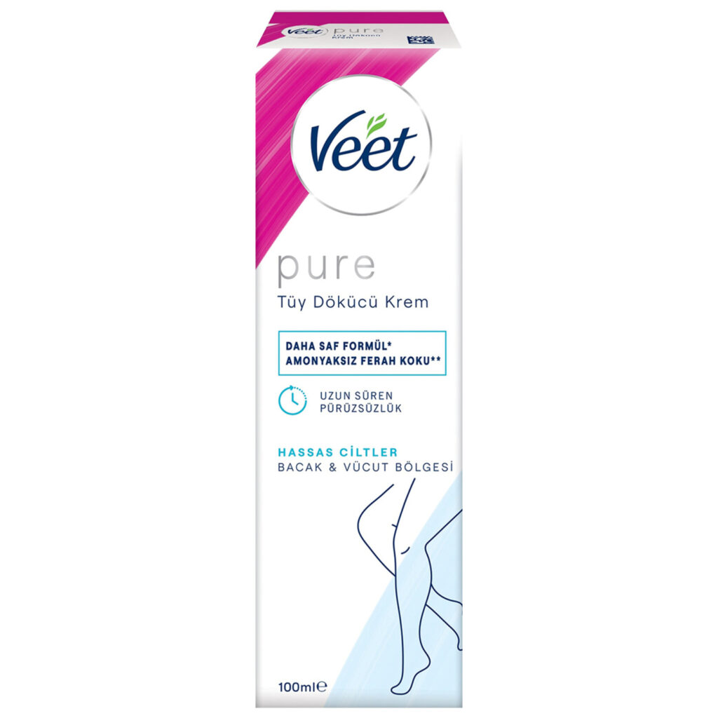 Veet Pure Krem Hassas Ciltler İçin 100Ml