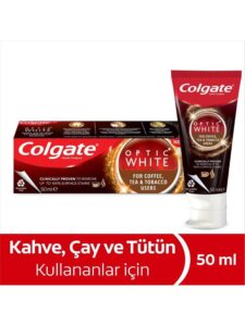 Colgate Optic White Çay Kahve Tütün Kullananlar İçin 50Ml