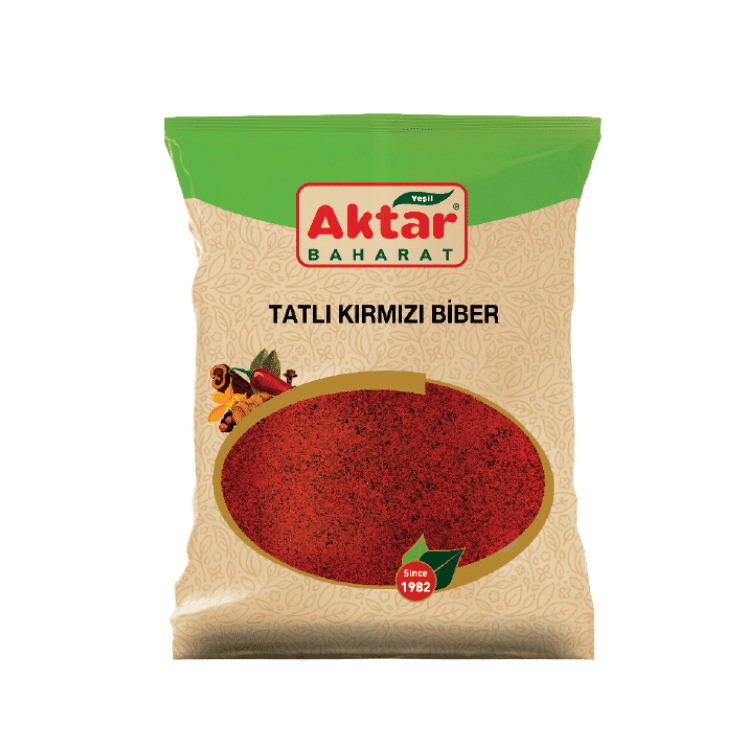 Aktar Kırmızı Tatlı Toz Biber 60 Gr