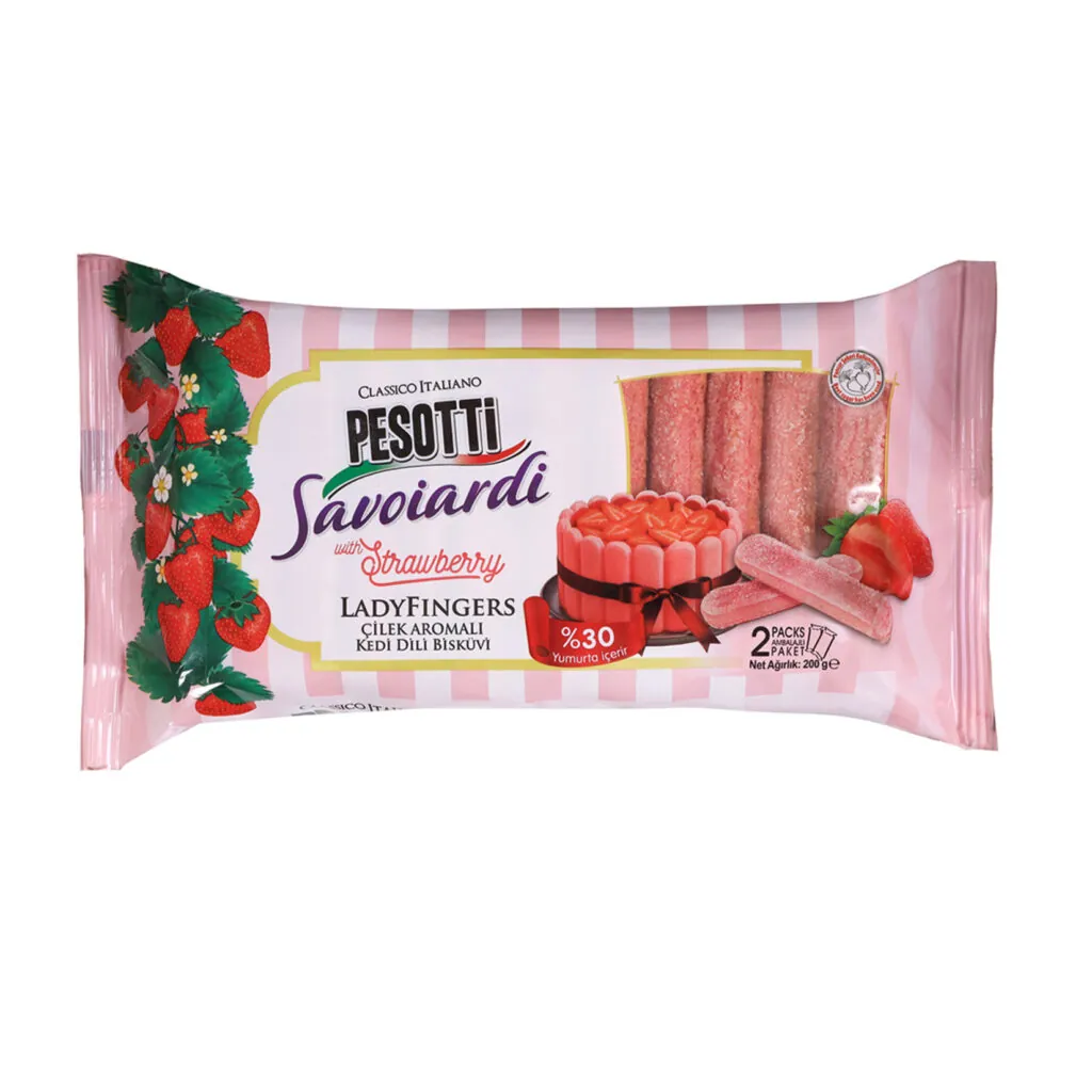 Pesotti Kedi Dili Çilekli 200 Gr
