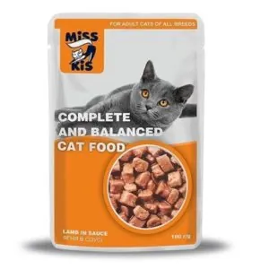 Misskis Kedi Maması Yaş Kuzu Etli 100 Gr