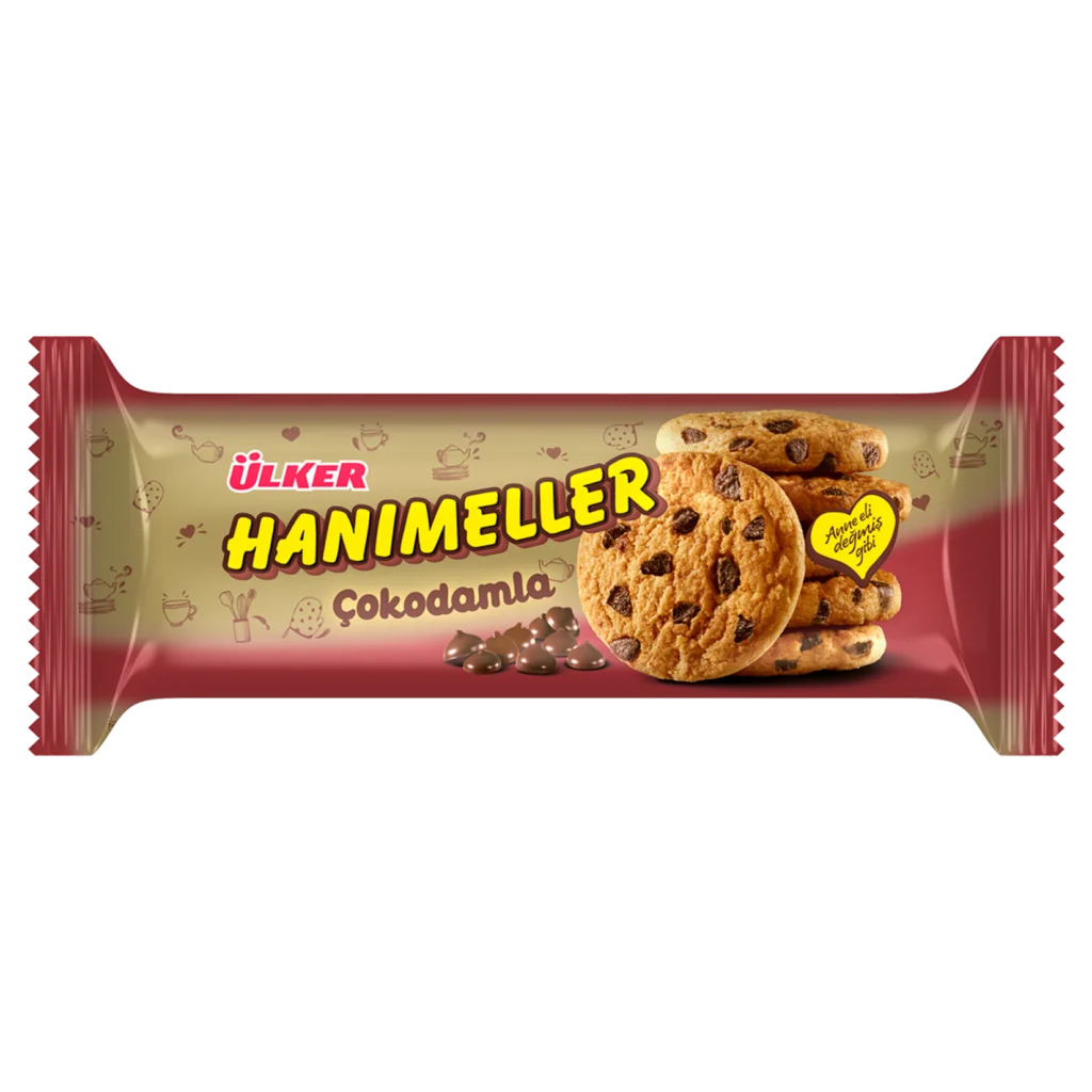 Ülker Hanımeller Çokodamla Bisküvi 82Gr