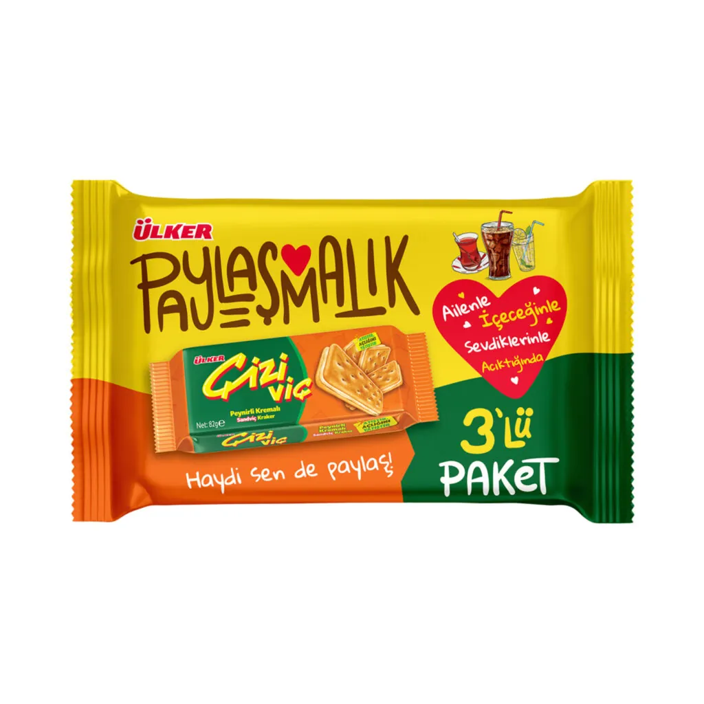 Ülker Çizi Viç 3Lü 246Gr