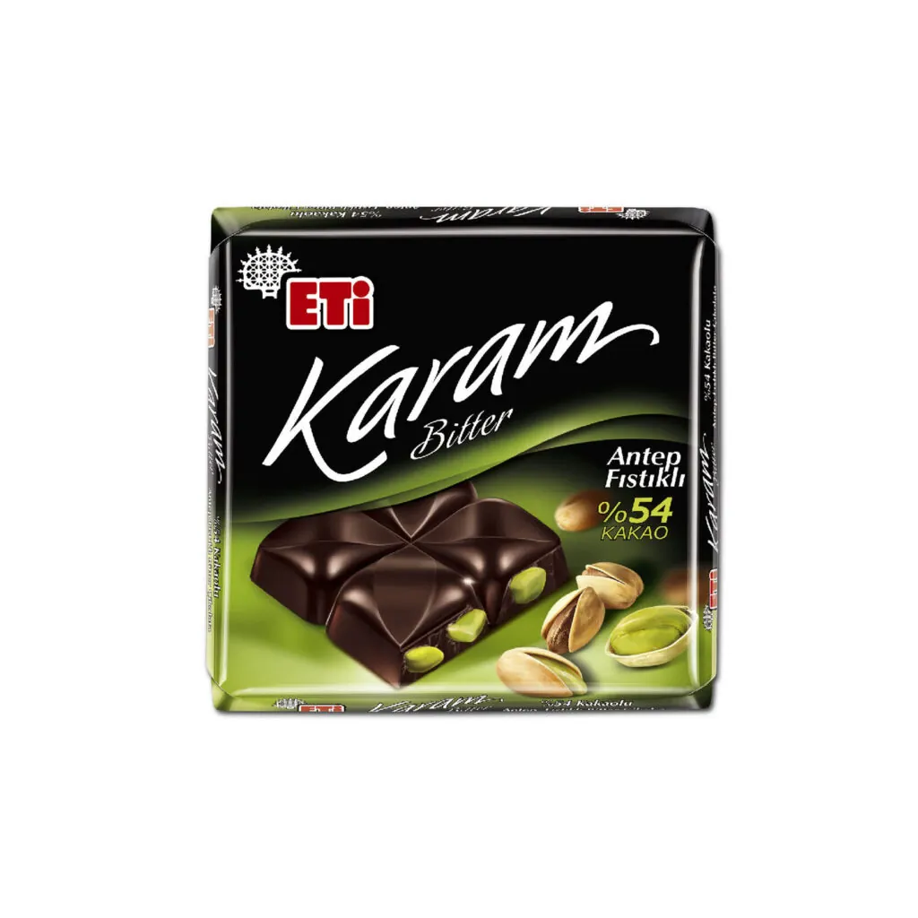 Eti Çikolata Karam Antep Fıstıklı 60Gr